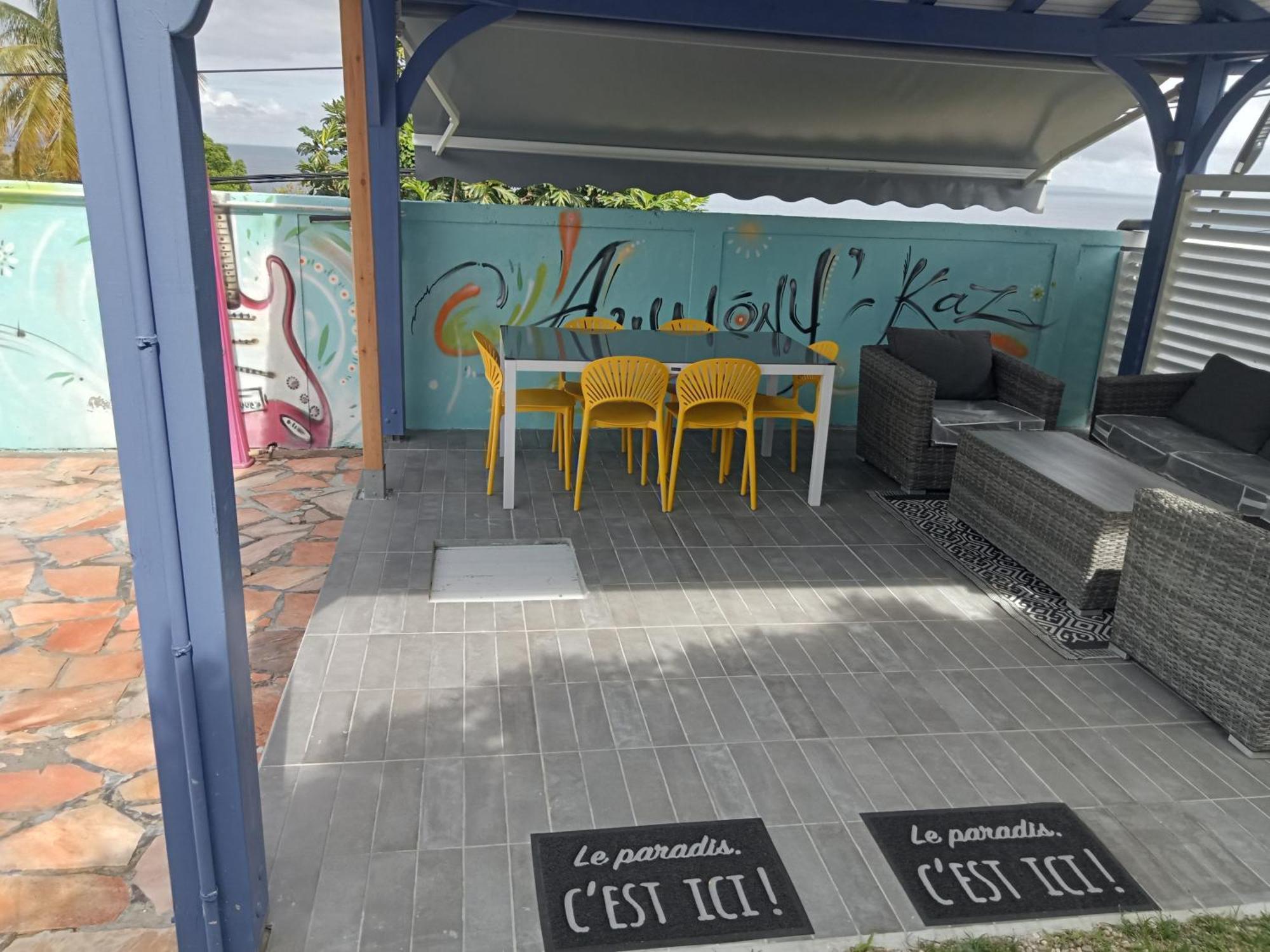Awmony'Kaz, Gite A Trois-Rivieres Guadeloupe Exterior foto